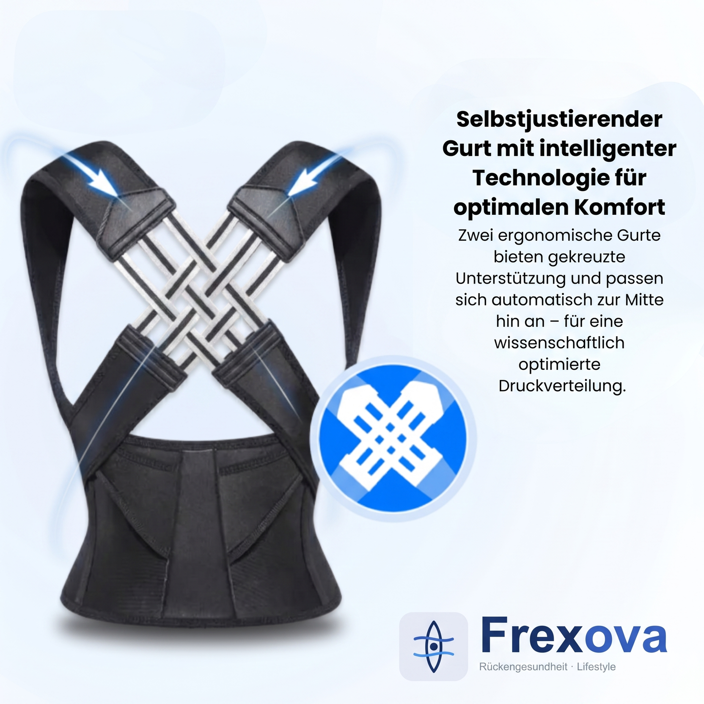 Frexova™ Gürtel – Lindert Rückenschmerzen und verbessert die Körperhaltung